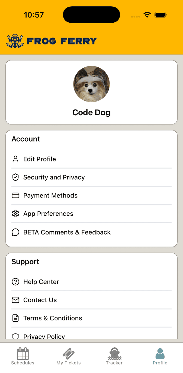 Profile Screen